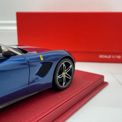 BBR 1:18 Ferrari F60 America 2014 Blu 115/250 | 60th Anniversary | P18125