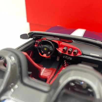 BBR 1:18 Ferrari F60 America 2014 Blu 115/250 | 60th Anniversary | P18125