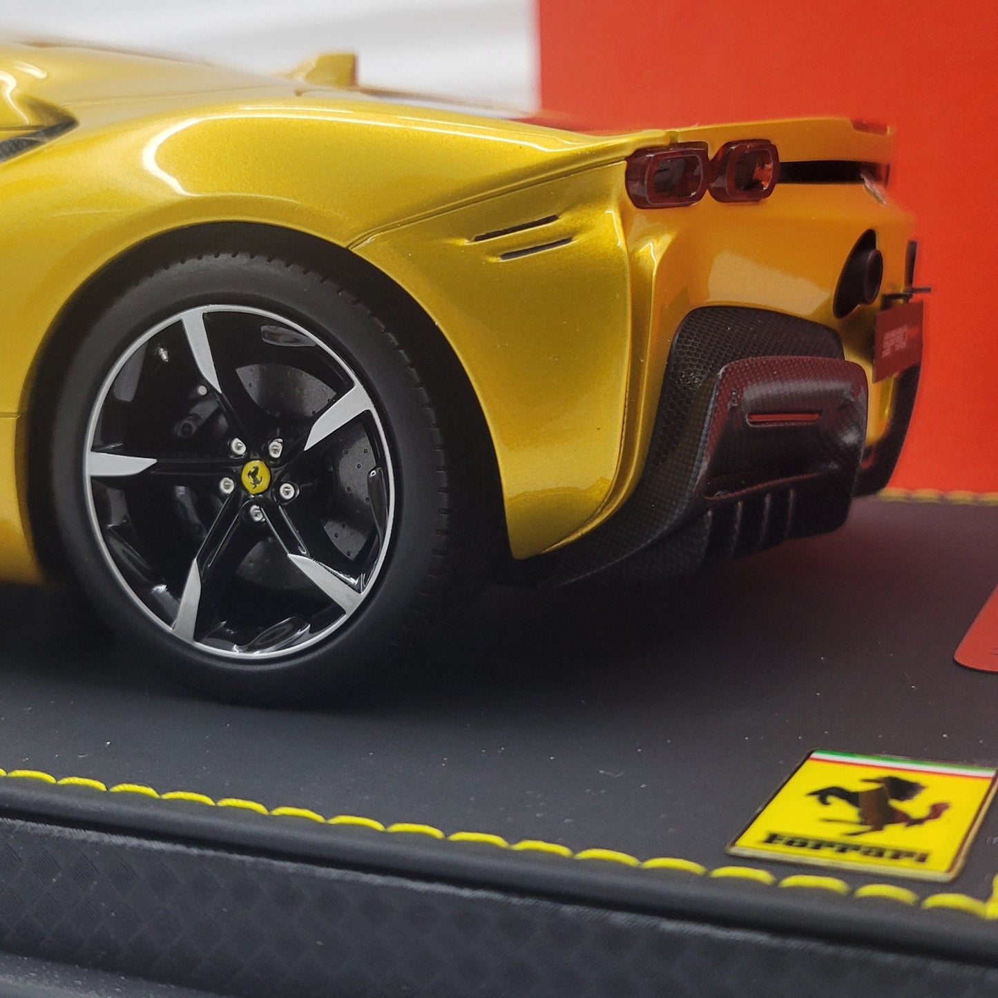 BBR 1:18 Ferrari SF90 Spider Closed Roof Giallo MonteCarlo | LIMITED EDITION 24pcs | 1 OF 24 | P18196A1