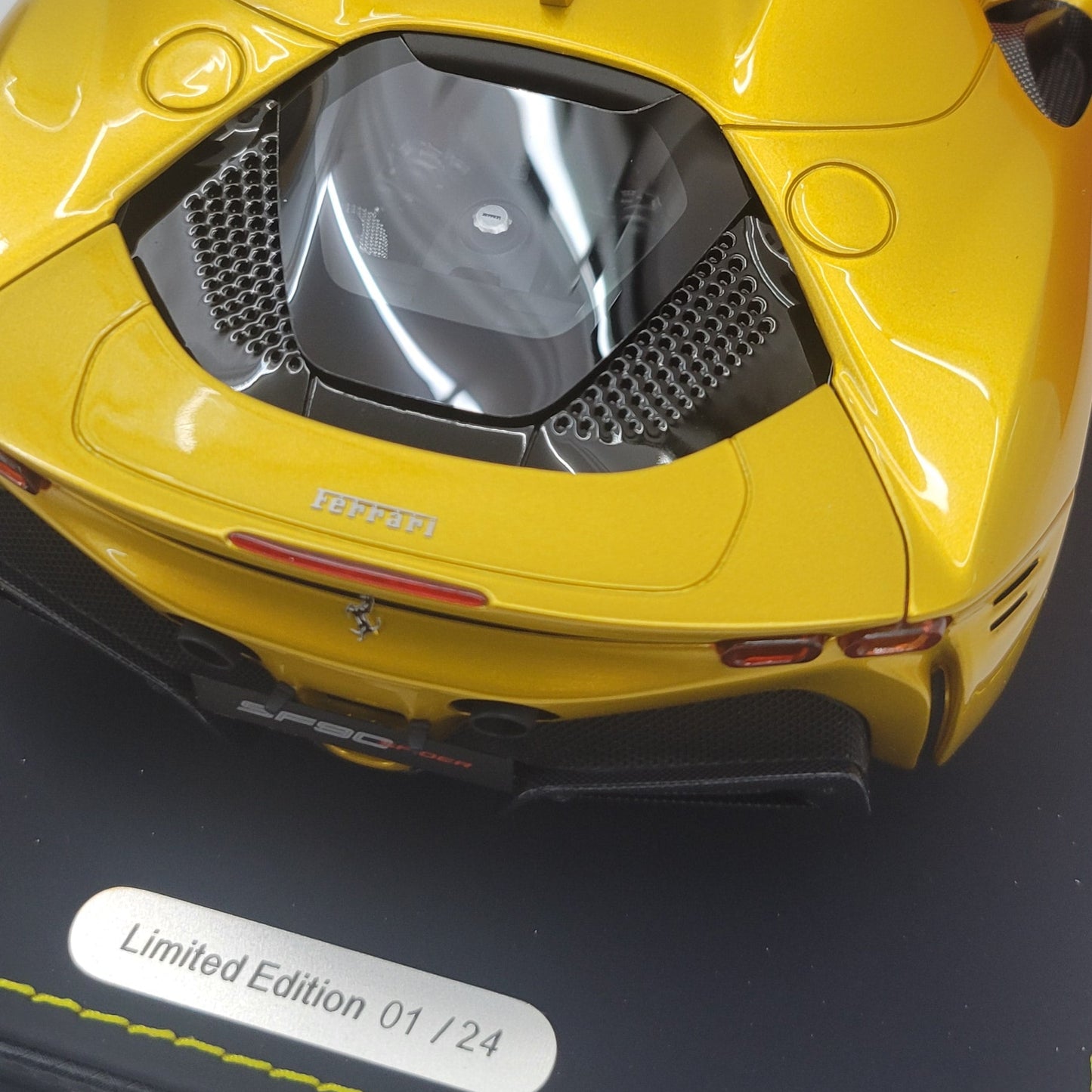 BBR 1:18 Ferrari SF90 Spider Closed Roof Giallo MonteCarlo | LIMITED EDITION 24pcs | 1 OF 24 | P18196A1