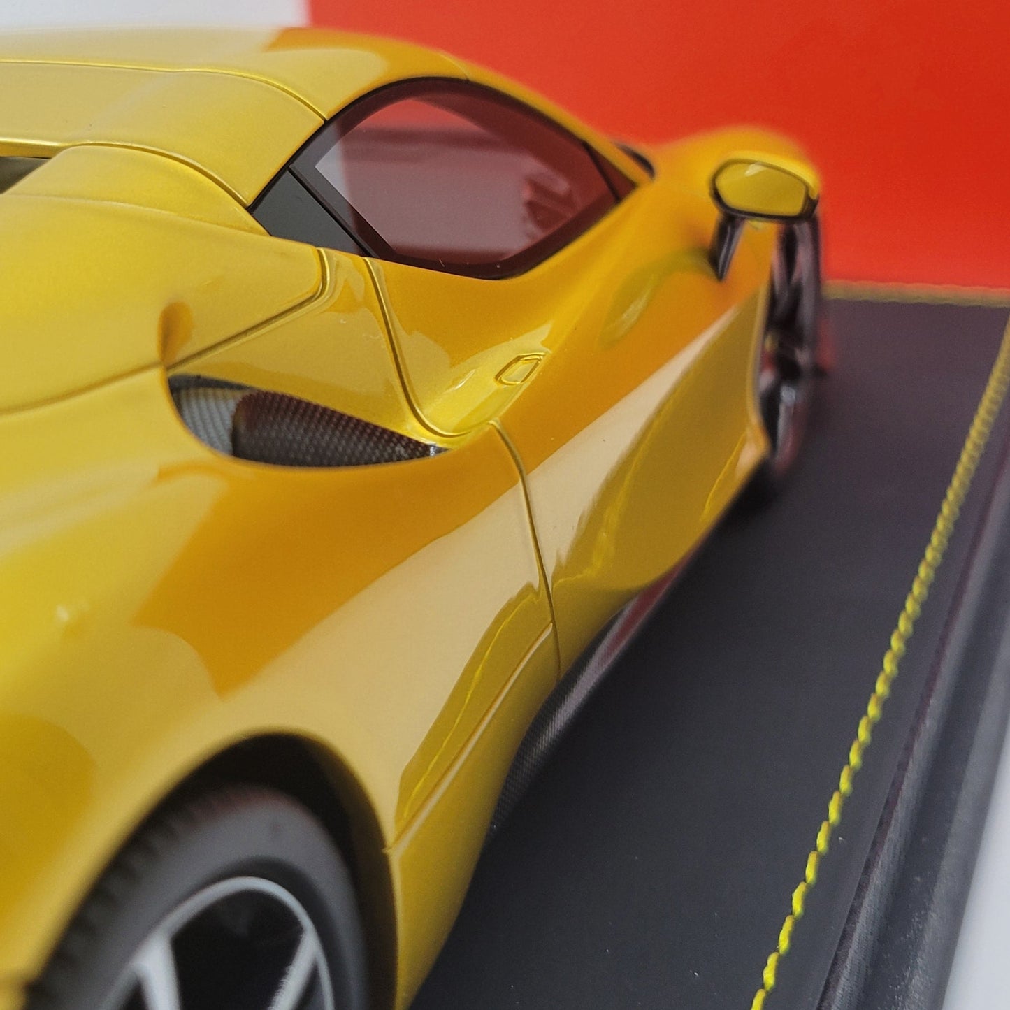 BBR 1:18 Ferrari SF90 Spider Closed Roof Giallo MonteCarlo | LIMITED EDITION 24pcs | 1 OF 24 | P18196A1