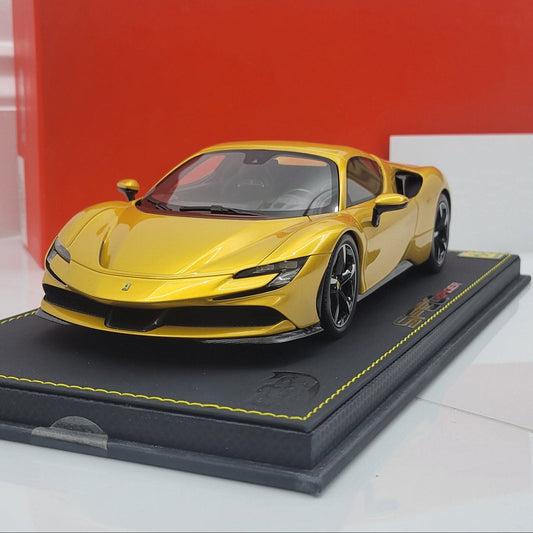 BBR 1:18 Ferrari SF90 Spider Closed Roof Giallo MonteCarlo | LIMITED EDITION 24pcs | 1 OF 24 | P18196A1