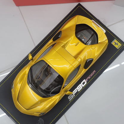 BBR 1:18 Ferrari SF90 Spider Closed Roof Giallo MonteCarlo | LIMITED EDITION 24pcs | 1 OF 24 | P18196A1