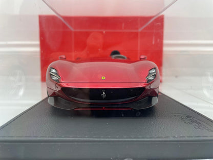 BBR 1:18 Ferrari SP1 Monza Paris Auto Show 2018 Rosso Magma 164/240 |  P18164B