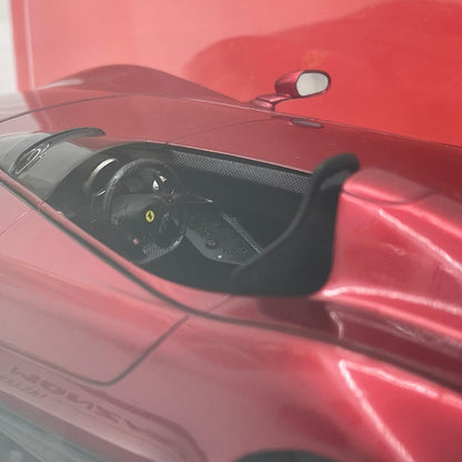 BBR 1:18 Ferrari SP1 Monza Paris Auto Show 2018 Rosso Magma 164/240 |  P18164B