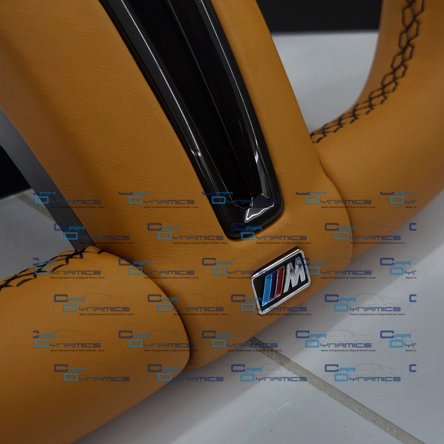 BMW Caramel Leather Steering Wheel Flat Bottom | Individual Caramel Edition | F-Series