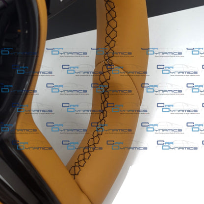 BMW Caramel Leather Steering Wheel Flat Bottom | Individual Caramel Edition | F-Series