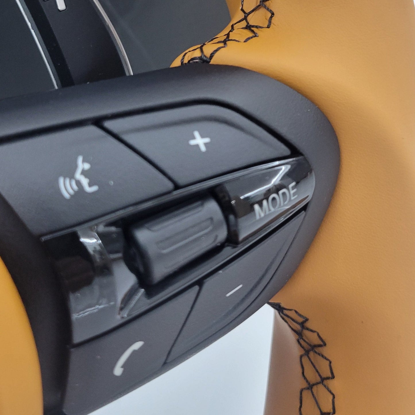 BMW Caramel Leather Steering Wheel Flat Bottom | Individual Caramel Edition | F-Series