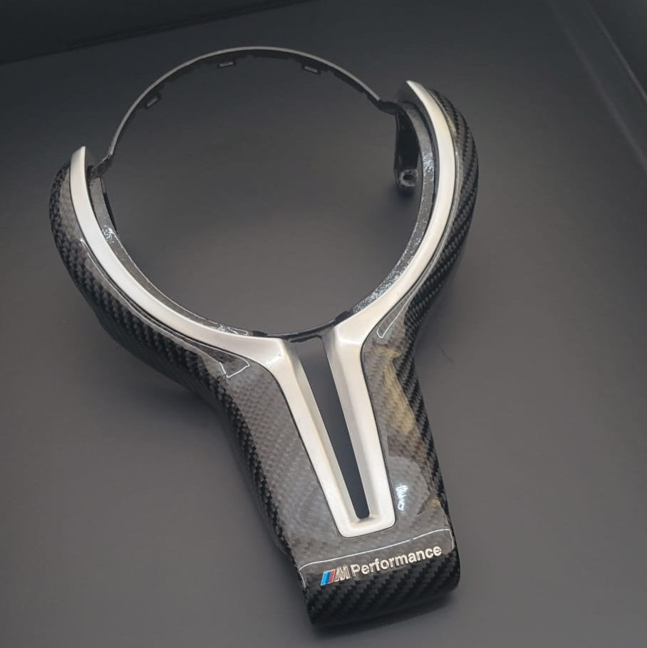 BMW Carbon Fibre Steering Wheel Trim | F-series M Performance