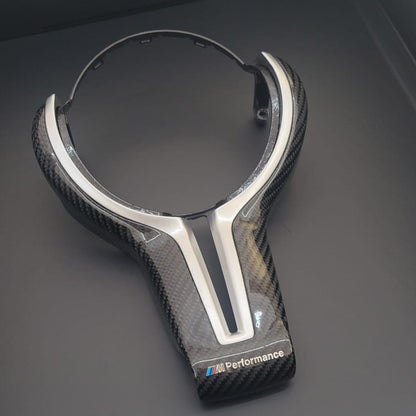 BMW Carbon Fibre Steering Wheel Trim | F-series M Performance