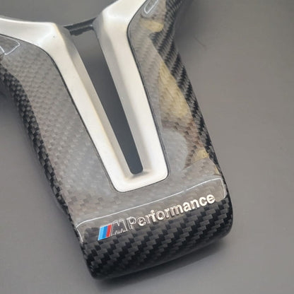 BMW Carbon Fibre Steering Wheel Trim | F-series M Performance