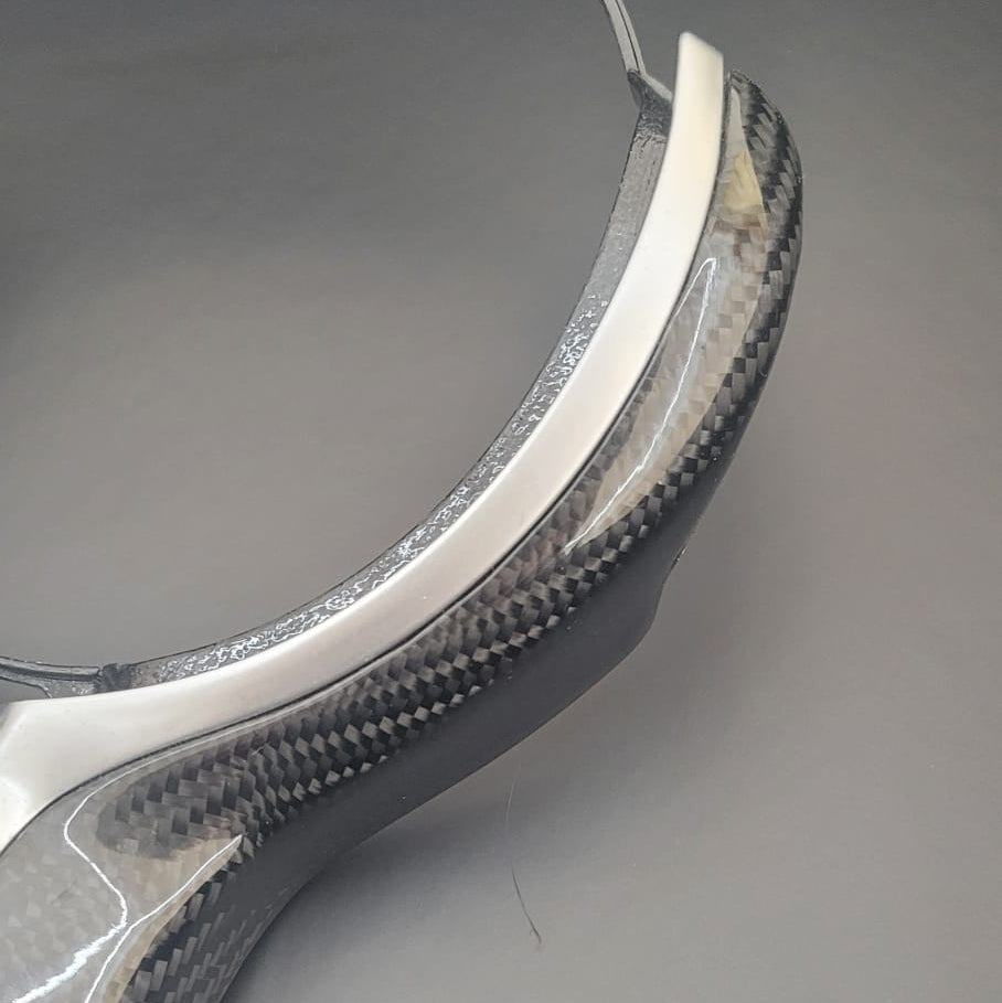 BMW Carbon Fibre Steering Wheel Trim | F-series M Performance
