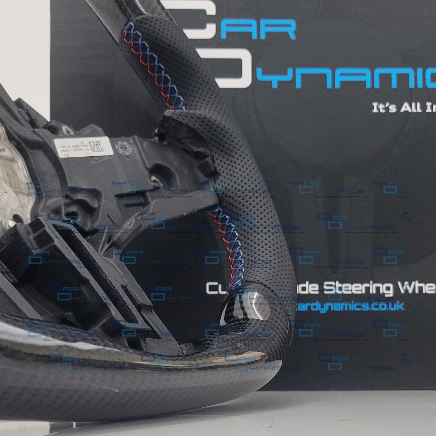 BMW Carbon Fibre & Leather Core Flat Bottom Steering Wheel | M Performance F&G-Series Edition G20 G30 G80 G82 G02 F40