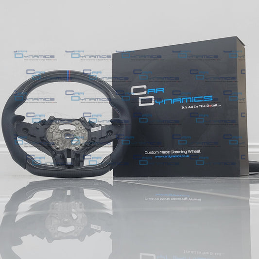 BMW Carbon Fibre & Leather Core Flat Bottom Steering Wheel | M Performance F&G-Series Edition G20 G30 G80 G82 G02 F40