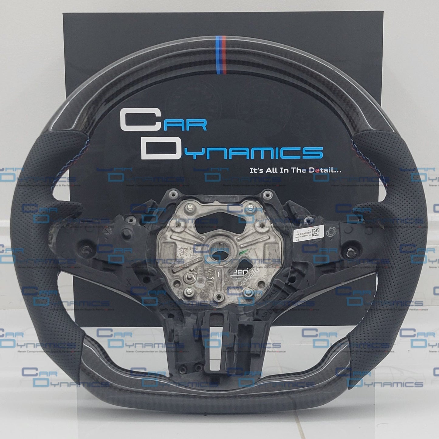 BMW Carbon Fibre & Leather Core Flat Bottom Steering Wheel | M Performance F&G-Series Edition G20 G30 G80 G82 G02 F40