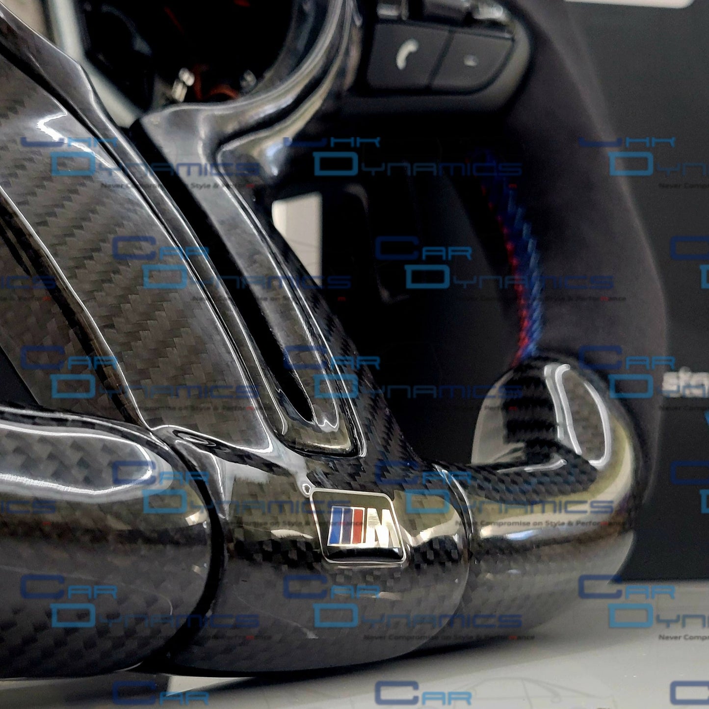 BMW Custom Carbon Fibre Steering Wheel Flat Bottom Connor's Carbon Edition M Tech | F Series