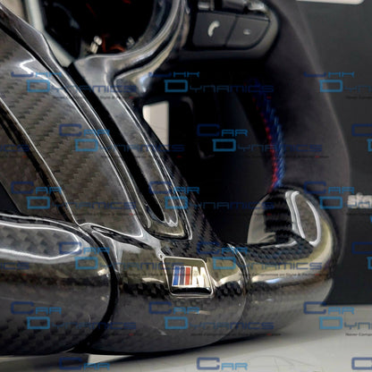 BMW Custom Carbon Fibre Steering Wheel Flat Bottom Connor's Carbon Edition M Tech | F Series