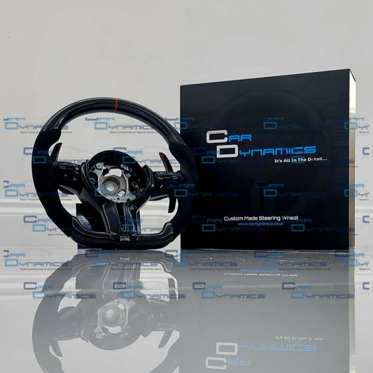 BMW Custom Carbon Fibre Steering Wheel Flat Bottom Connor's Carbon Edition M Tech | F Series