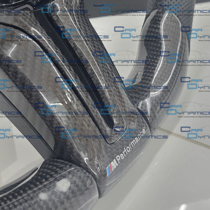 BMW Custom Carbon Fibre Steering Wheel Flat Bottom | Lovett's M-Tech Carbon Edition | F Series