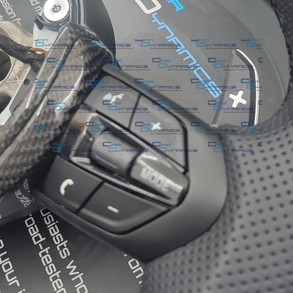 BMW Custom Carbon Fibre Steering Wheel Flat Bottom | Lovett's M-Tech Carbon Edition | F Series