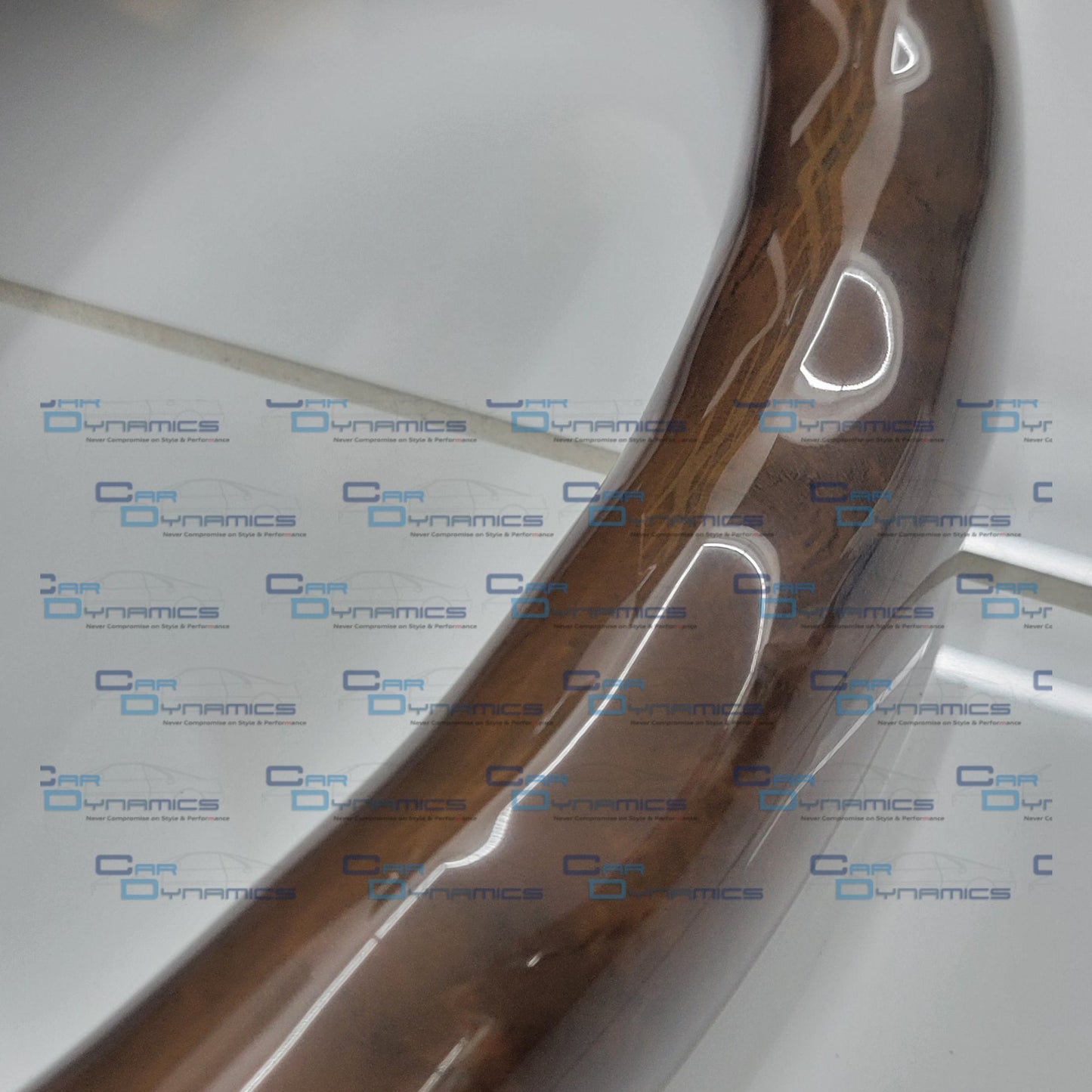 BMW Custom Flat Bottom E38, E39 Steering Wheel | Mahogany Wooden Edition