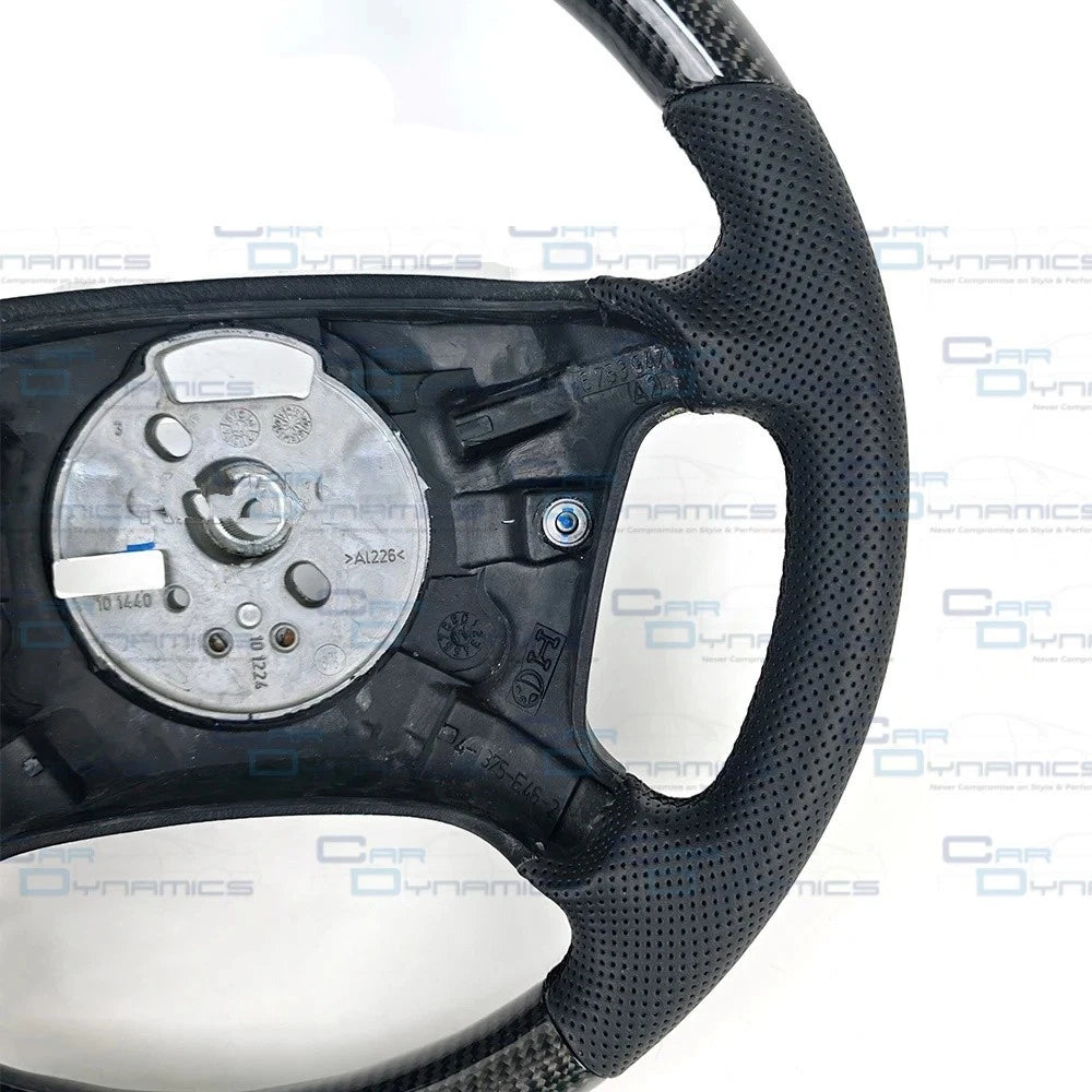 BMW Custom Flat Bottom Steering | E38 , E39 7,5 Series | M Sport Carbon Fibre Edition