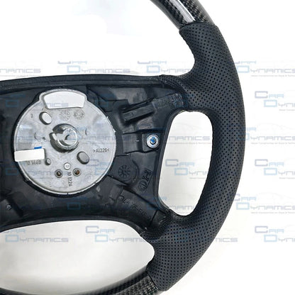 BMW Custom Flat Bottom Steering | E38 , E39 7,5 Series | M Sport Carbon Fibre Edition