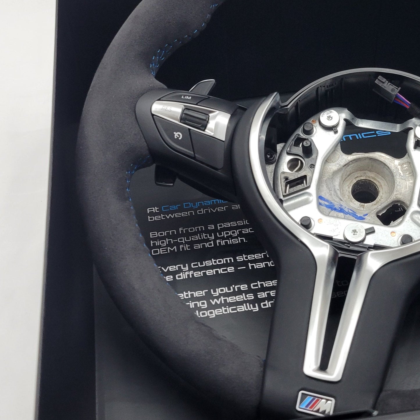 BMW F-Series Alcantara Azure Blue | CS Edition