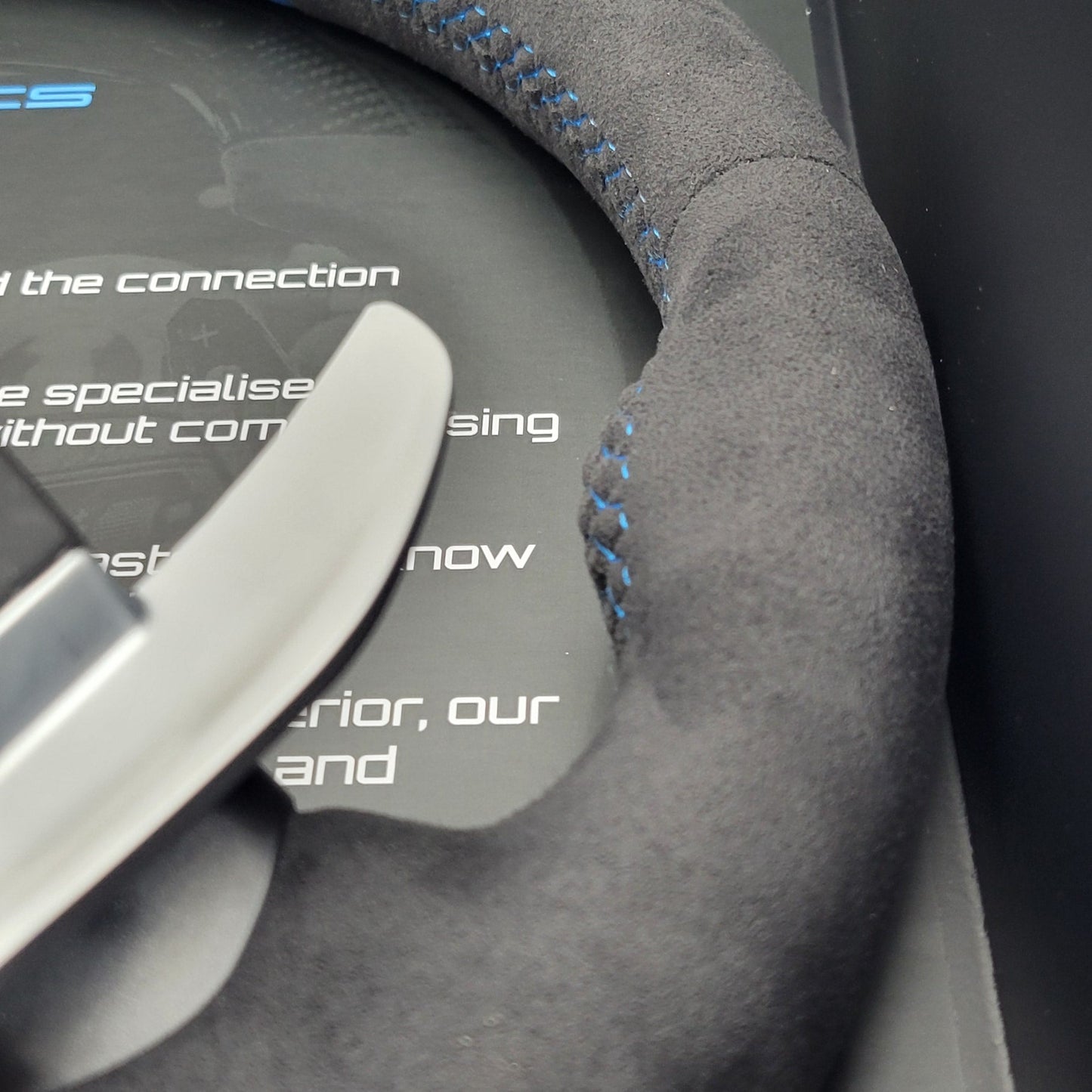 BMW F-Series Alcantara Azure Blue | CS Edition
