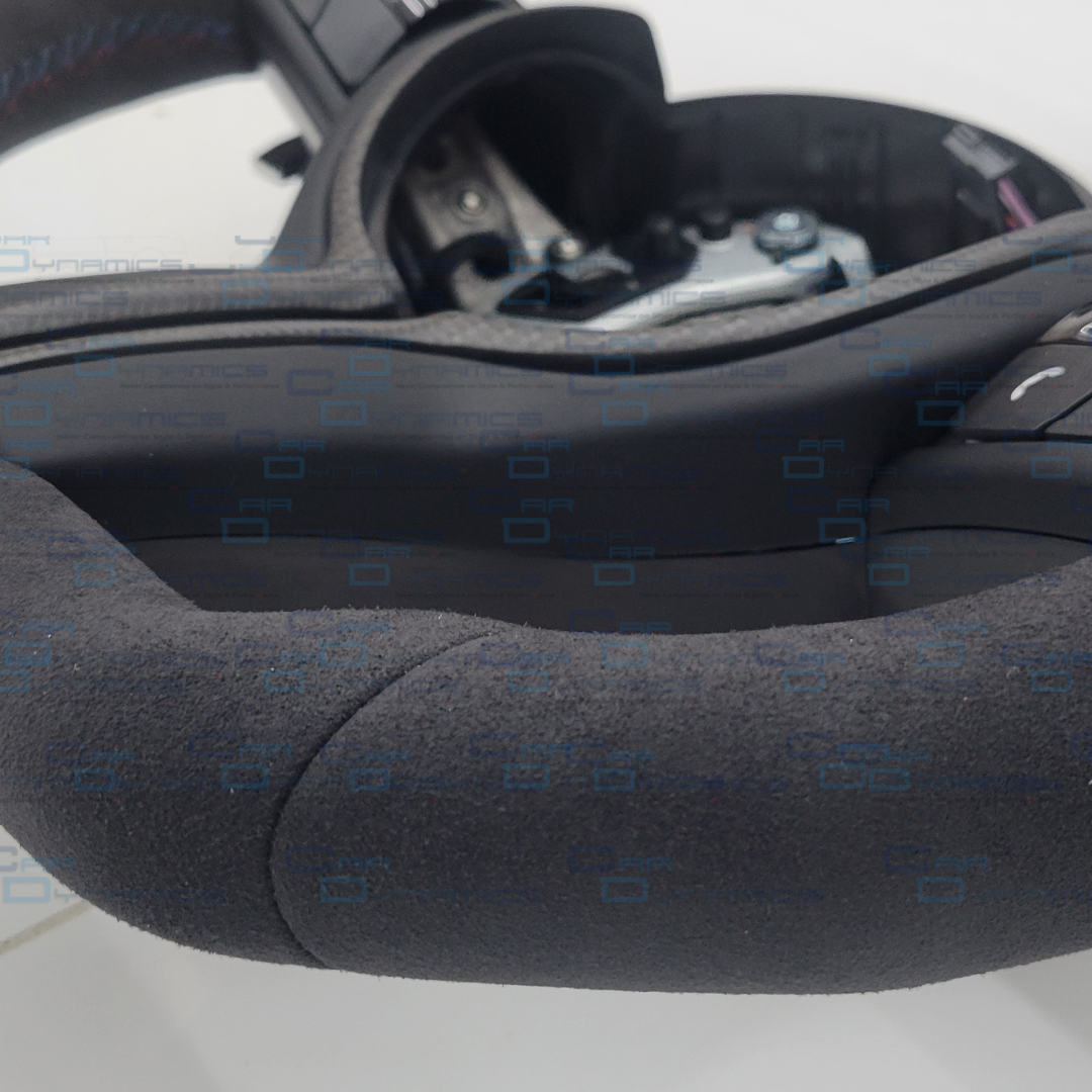 BMW M Performance Alcantara & Carbon Fibre Edition Flat Bottom Steering Wheel | F-Series