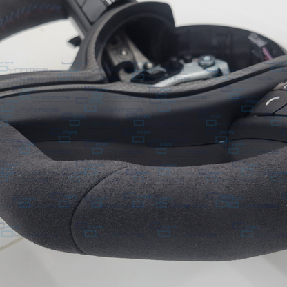 BMW M Performance Alcantara & Carbon Fibre Edition Flat Bottom Steering Wheel | F-Series