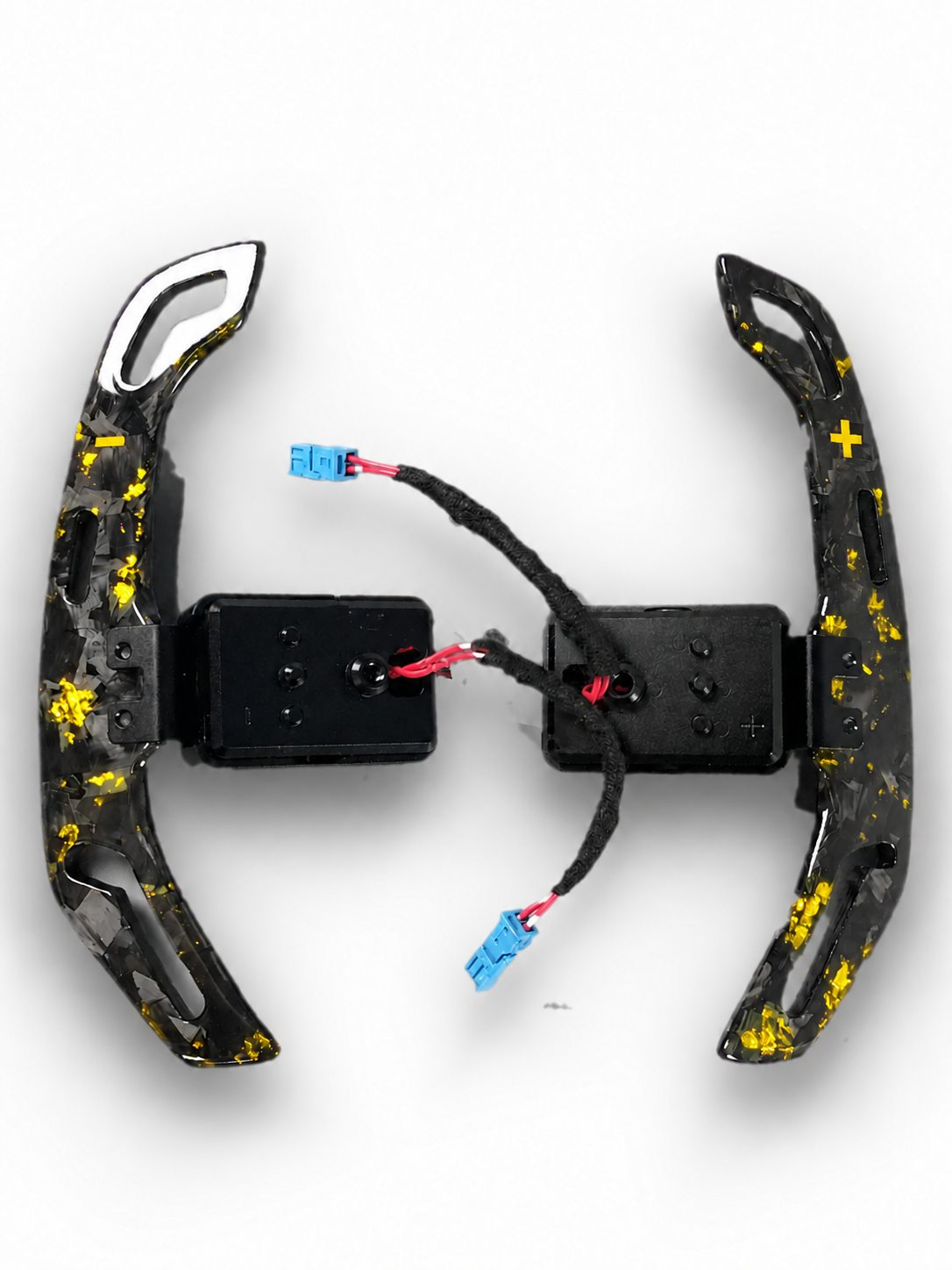 BMW Fxx/Gxx Yellow Forged Carbon Magnetic Paddle Shifters