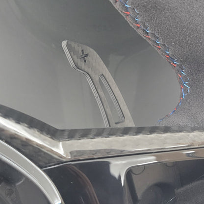 BMW G-Series Alcantara & Carbon Steering Wheel | CS Laguna Seca Blue Edition