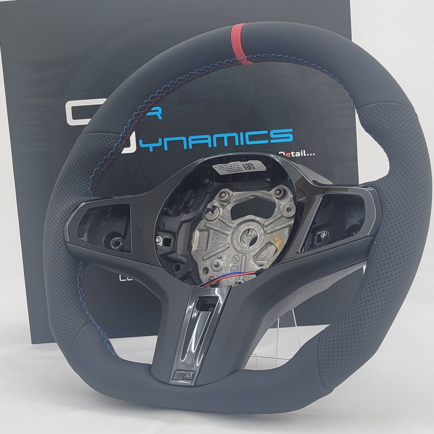 BMW G-Series Leather Steering Wheel | Gloss Black Edition