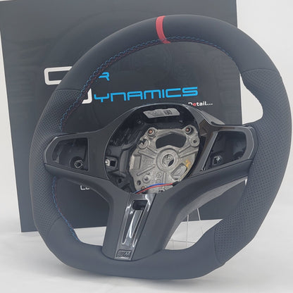 BMW G-Series Leather Steering Wheel | Gloss Black Edition