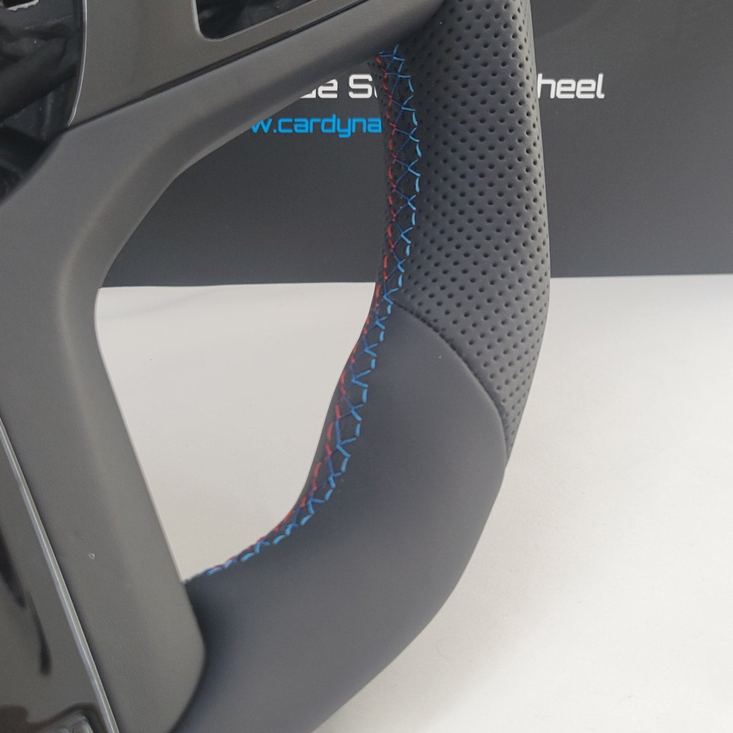 BMW G-Series Leather Steering Wheel | Gloss Black Edition
