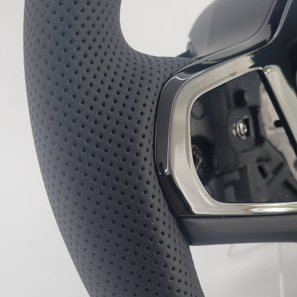 BMW G-Series Leather Steering Wheel | Gloss Black Edition
