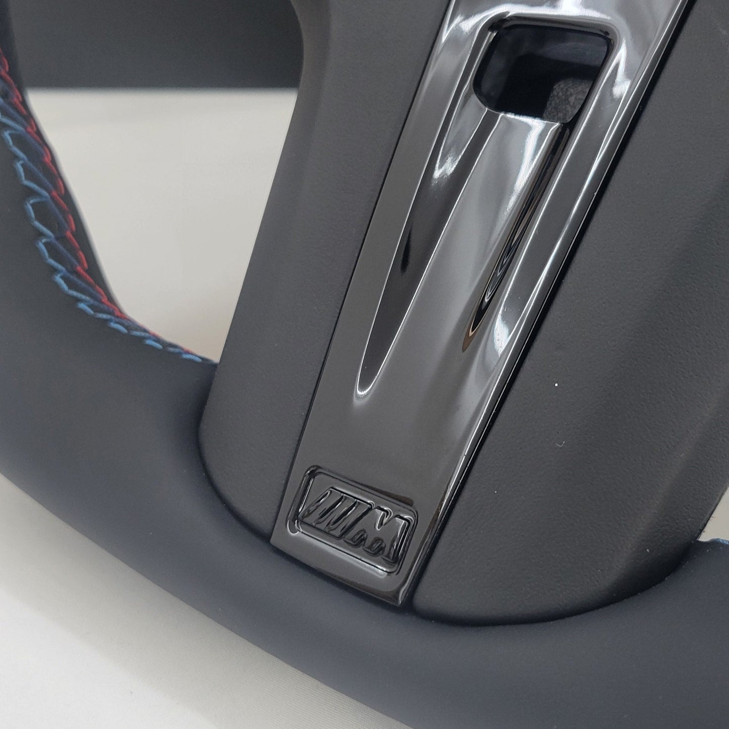 BMW G-Series Leather Steering Wheel | Gloss Black Edition