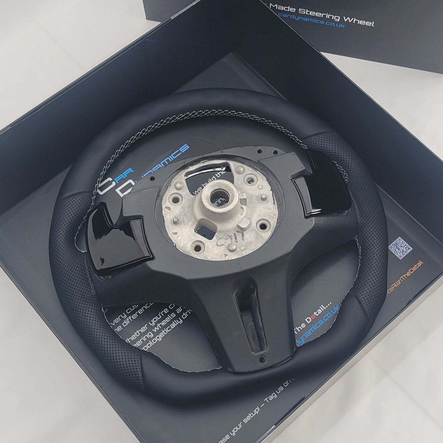 BMW G-Series Leather Steering Wheel | Kith Edition