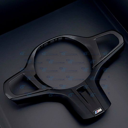 BMW G Series Leather Steering Wheel | Piano Black Edition