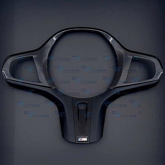 BMW G-Series Piano Black Steering Wheel Trim
