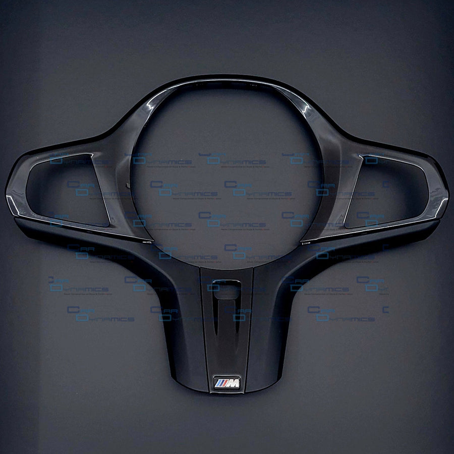 BMW G-Series Piano Black Steering Wheel Trim