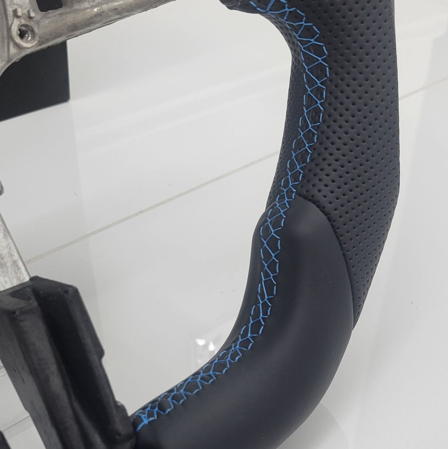 BMW F-Series Leather Steering Wheel Core | Laguna Seca Blue Edition