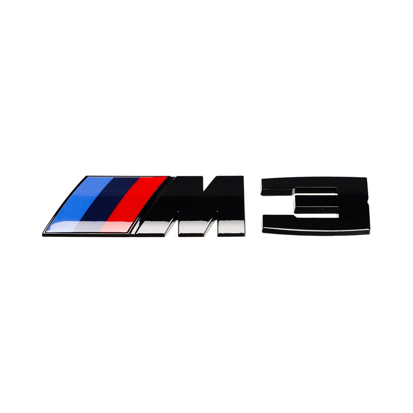 BMW M3 Badge | Gloss Jet Black Edition