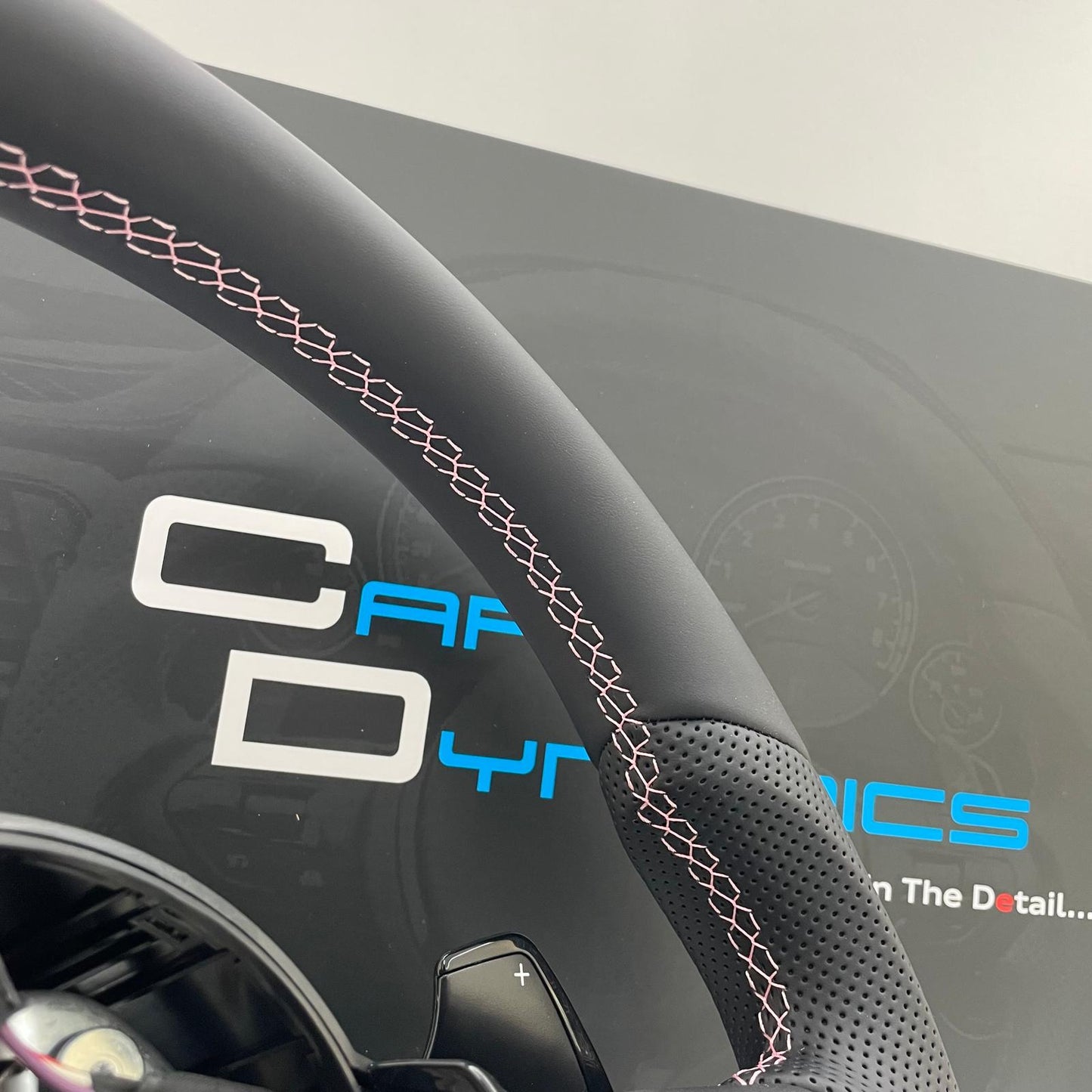 BMW M Performance  | Pretty Pink Edition | Flat Bottom Steering Wheel  F-Series