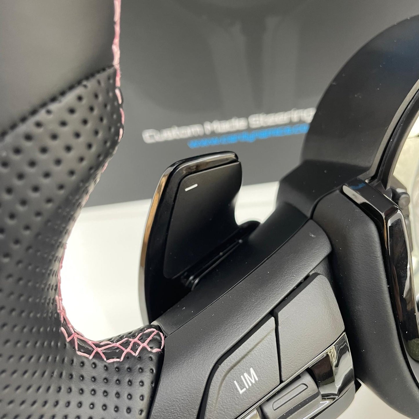 BMW M Performance  | Pretty Pink Edition | Flat Bottom Steering Wheel  F-Series