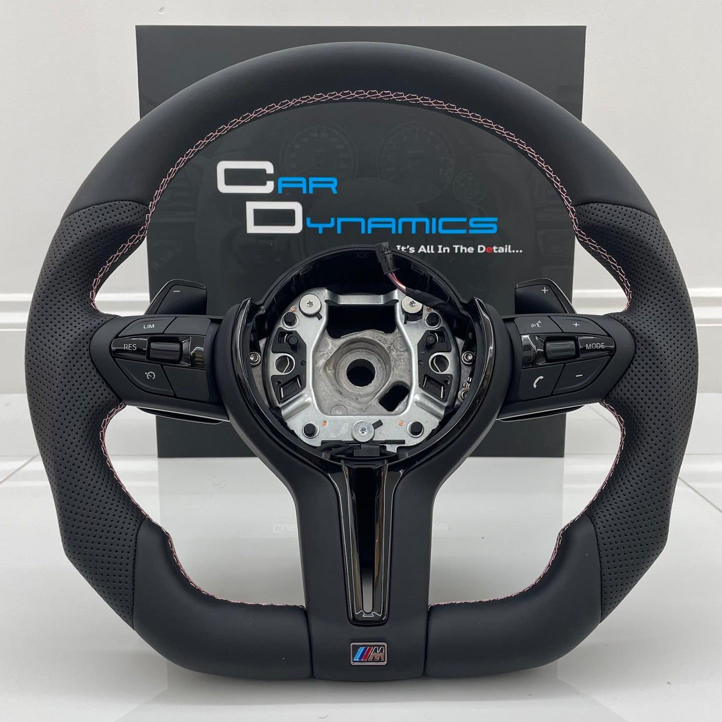 BMW M Performance  | Pretty Pink Edition | Flat Bottom Steering Wheel  F-Series