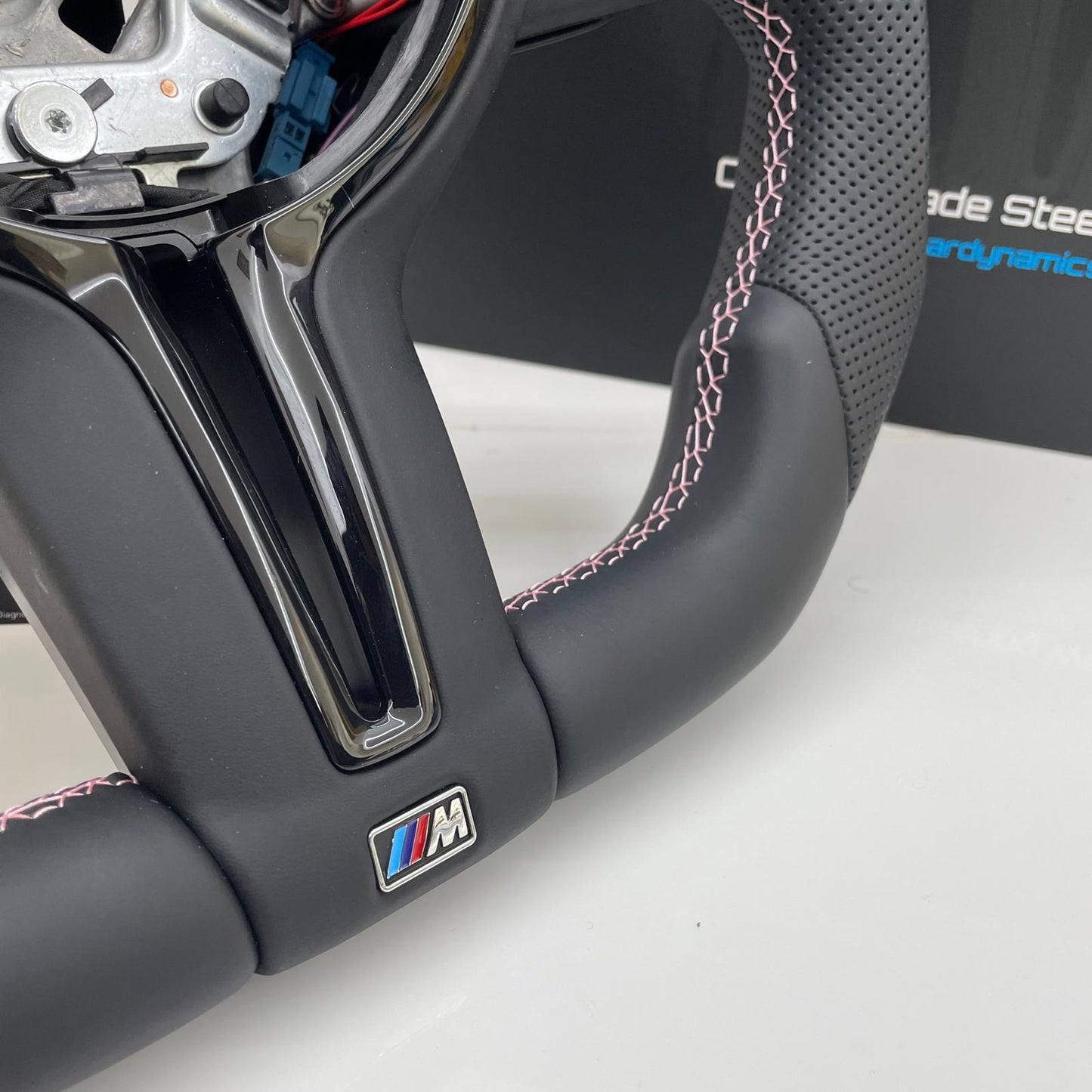 BMW M Performance  | Pretty Pink Edition | Flat Bottom Steering Wheel  F-Series