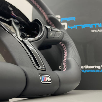 BMW M Performance  | Pretty Pink Edition | Flat Bottom Steering Wheel  F-Series