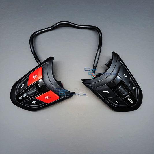 BMW Steering Wheel Buttons F-Series | Red M Edition